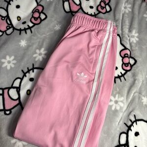 Adidas Kids Pink Track Pants